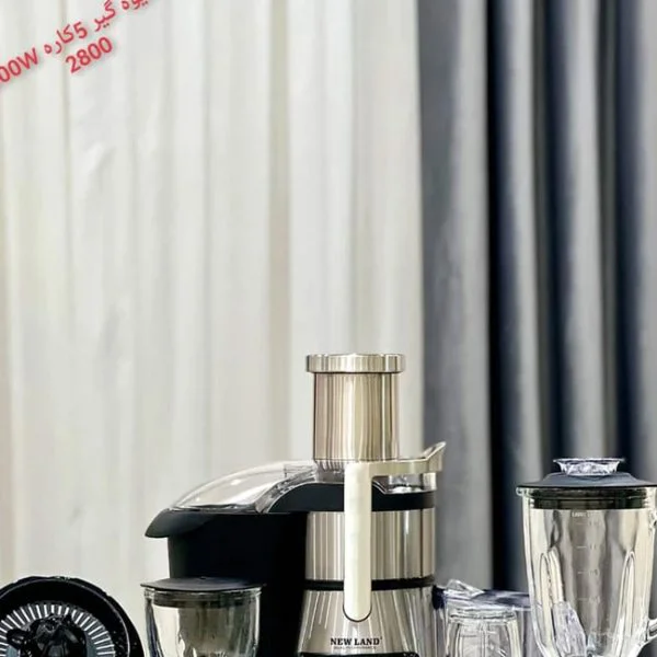 آبمیوه-گیر-5-کاره-نیولند-مدل-NL_2800BS
