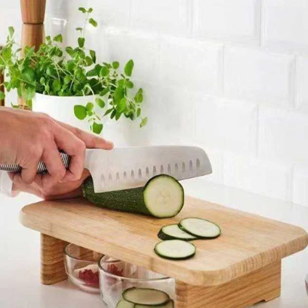 تخته برش بامبو پایه دار کد vt1834