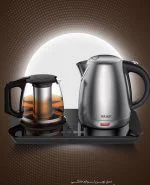 چای-ساز-کنار-همی-استیل-نیولند-مدل-2718BS