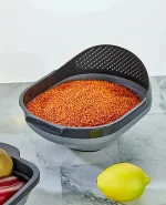 آبکش برنج تاشو کدL00757