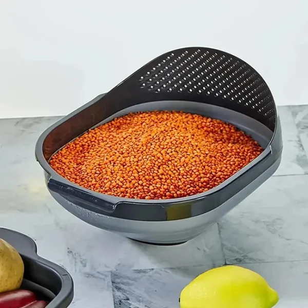 آبکش برنج تاشو کدL00757