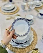 سرویس غذا خوری ۲۴ پارچه کدkit art 1011