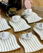 قهوه خوری فنجان نعلبکی آجار کدHXF-12090