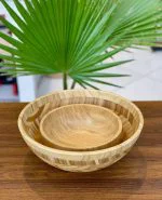 کاسه دو سایز بامبو وارداتی کد554 - تصویر 5