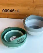 آبکش برنج تاشو کیولوکس کد L00945 - تصویر 3