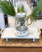 ست چایساز با فنجان و نعلبکی و سینی کد134-113