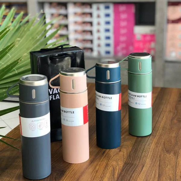 فلاسک سه کاپ vacuum کدKIT-569