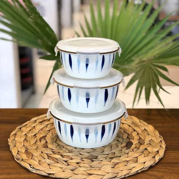 ظرف نگهدارنده 3 تایی وارداتی کد KIT-55