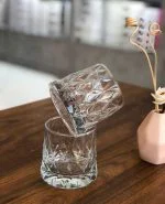 نیم لیوان 4 تایی سایز بزرگ پاشاباغچه مدل لیفی کد 420244 - تصویر 4