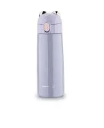 قمقمه کودک طوسی 350میلی لیتری بامبینو پلاس Korkmaz کد02-743