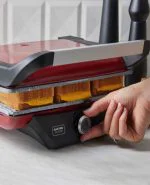 تسترگاستروگریل شیشه ای پرمیوم 2400وات قرمز کاراجاکد502000552 - تصویر 2