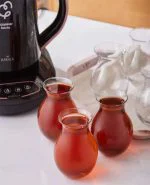 فنجان چاي خوري6 نفره شيشه اي تاتلي جان كاراجاکد 502000593 - تصویر 3