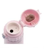 قمقمه صورتی 350میلی لیتری مدل بامبینو پلاس Korkmaz کد01-743 - تصویر 3