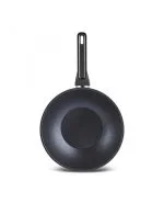تابه ووک کریستال سوئیسی 28 سانتی مشکی کاراجا کد 502000630 - تصویر 3