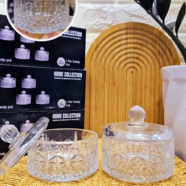 قندان بلوری وارداتی کد vt2989