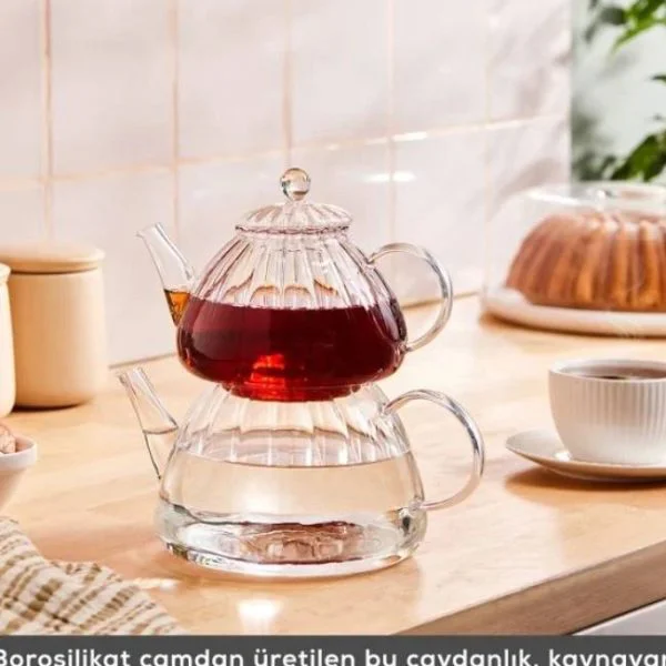 قوری شیشه ای کاراجا کد 502000427