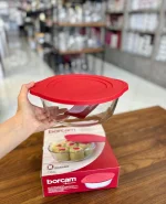 تابه گرد دربدارپیرکس borcam پاشاباغچه کد 59001 - تصویر 2