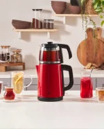 چای ساز قرمز کاراجا کد 502000172 - تصویر 2