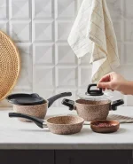ست قابلمه 5 تکه کاراجا کد 502000191 - تصویر 2