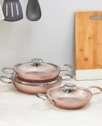 سرویس ماهیتابه بیوگرانیت 6 پارچه کاراجا کد 502000223