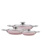 سرویس ماهیتابه بیوگرانیت 6 پارچه کاراجا کد 502000223 - تصویر 2