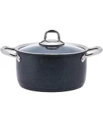 سرویس قابلمه 7 پارچه دسته استیل کاراجا کد 502000228 - تصویر 3