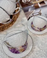 فنجان قهوه خوری 6 نفره وارداتی کد vt4502 - تصویر 4