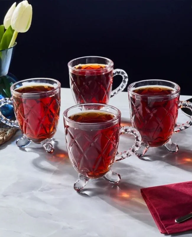 فنجان چای 4تایی Taylar کد 15139 فنجان چای 4تایی Taylar کد 15139