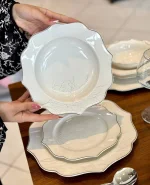 سرویس غذاخوری ترک6نفره 28 پارچه کد Yasmin - تصویر 8