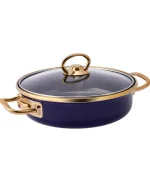 ست ماهیتابه سه تکه درب دار کاراجا کد 502000170 - تصویر 3