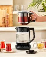 چای ساز سخنگوی کروم1700واتی کاراجا کد502000261 - تصویر 3