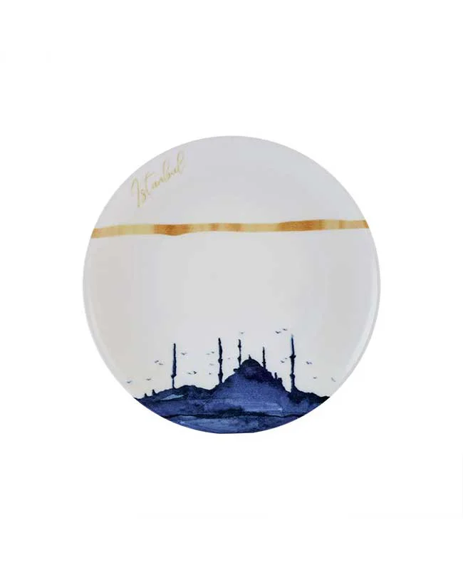 بشقاب کیک خوری آبی کاراجا کد 502000778