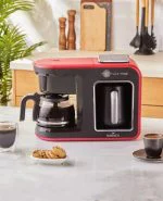 قهوه ساز و چای ساز 5 کاره سخنگو قرمز کاراجا 502000007