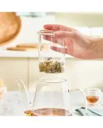 قوری شیشه ای فیلتر دار کاراجا کد 502000741