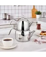 کتری قوری استیل کاراجا کد 502000786