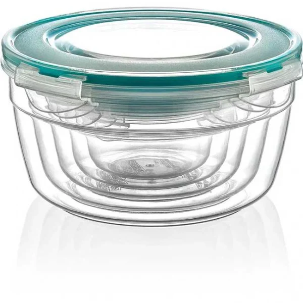 ست نگهدارنده5تایی دایره ای مدلLC335ایراک پلاستیک کد601000027
