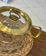 قابلمه پیرکس رنگ طلایی از perotti کد LOGAN-17642 - تصویر 8