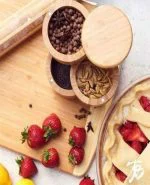 تنقلات خوری سه طبقه بامبو درب مگنتی وارداتی کد KIT-561 - تصویر 6