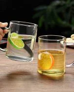 فنجان پیرکس دسته رنگی 6 تایی وارداتی کد KIT-793