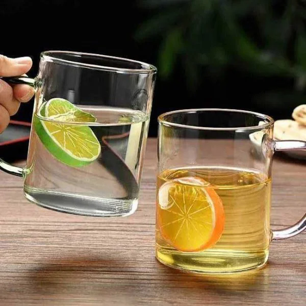 فنجان پیرکس دسته رنگی 6 تایی وارداتی کد KIT-793