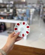 استکان کمر باریک و نعلبکی LAV کدASN-314