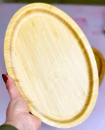 سینی ۳ تایی بامبو بیضی کدkit 543