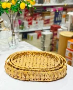 سینی حصیری اجار کد019