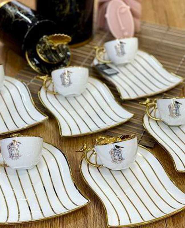 قهوه خوری فنجان نعلبکی آجار کدHXF-12090 (2) قهوه خوری فنجان نعلبکی آجار کدHXF-12090