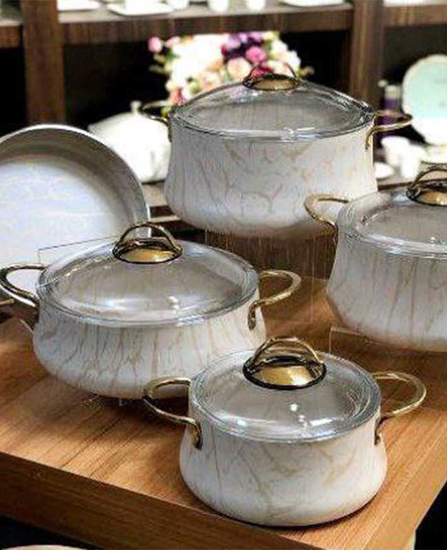 سرویس قابلمه9 پارچه گرانیتی کد200870 (2) سرویس قابلمه9 پارچه گرانیتی کد200870
