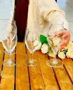 گیلاس پایه دار 4 تایی پاشاباغچه مدل کرافت کد 440317