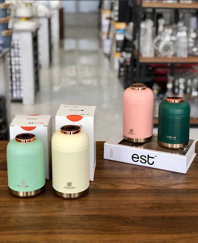 4 مینی فلاسک سرد و گرم(ظرف غذا) PENGIN وارداتی کدKIT-571 - تصویر 4