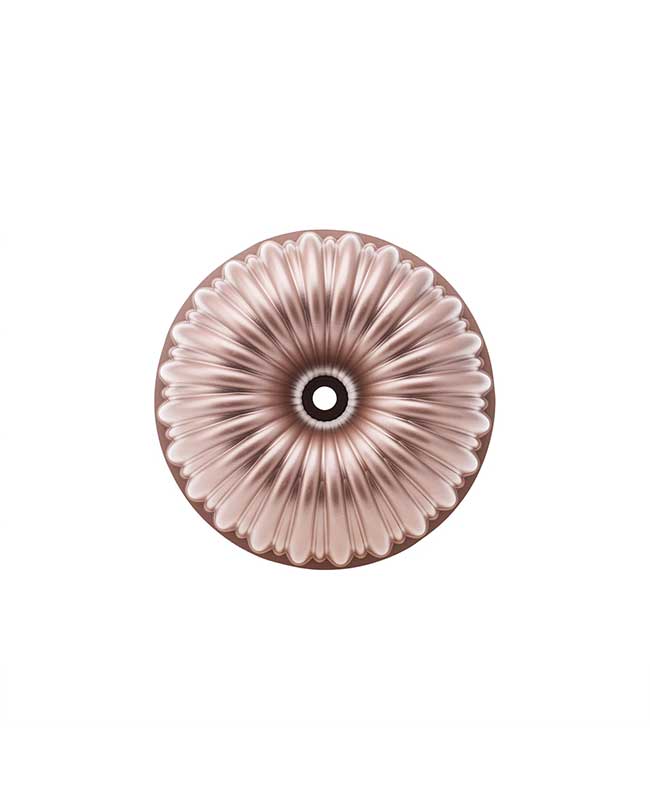 قالب کیک چدنی رز گلد کاراجا کد 502000745 قالب کیک چدنی رز گلد کاراجا کد 502000745
