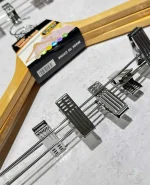 چوب لباسی گیره دار بامبو وارداتی کد KIT-586