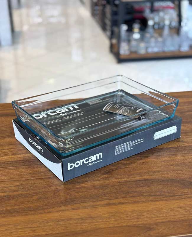 2 تابه پیرکس مستطیلی borcam از پاشاباغچه کد59324 - تصویر 3